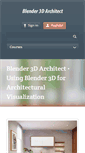 Mobile Screenshot of blender3darchitect.com